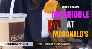Discover the Sweet and Savory Chicken McGriddle at McDonald's