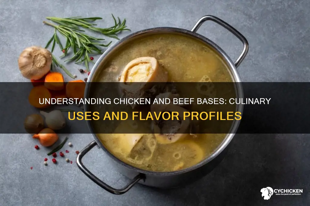 what is a chicken or beef base