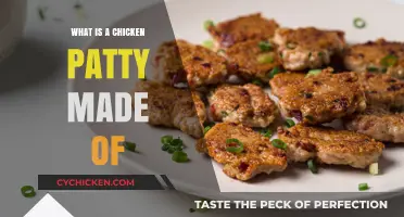 Unveiling the Ingredients: What's Inside a Chicken Patty?