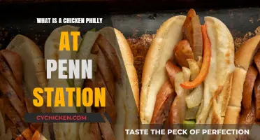 Discover the Delicious Chicken Philly at Penn Station