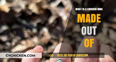 Unveiling the Mystery: What Materials Make Up a Chicken Ring?