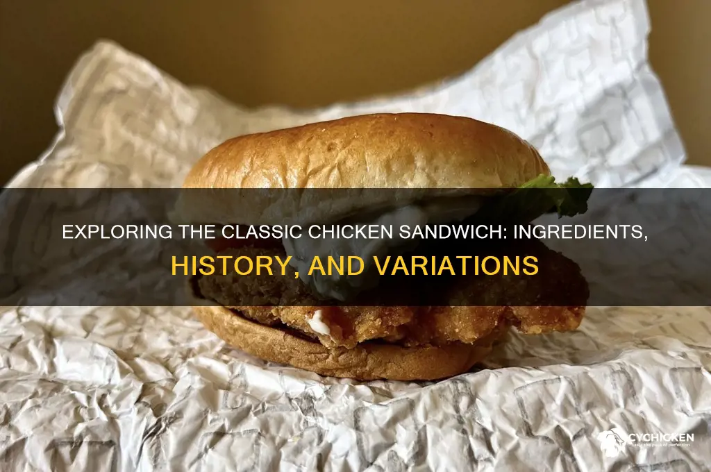what is a chicken sandwich