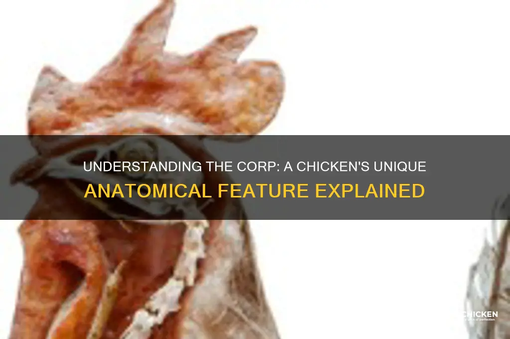 what is a corp in a chicken