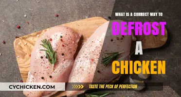 Defrosting Chicken: The Right Way to Do It