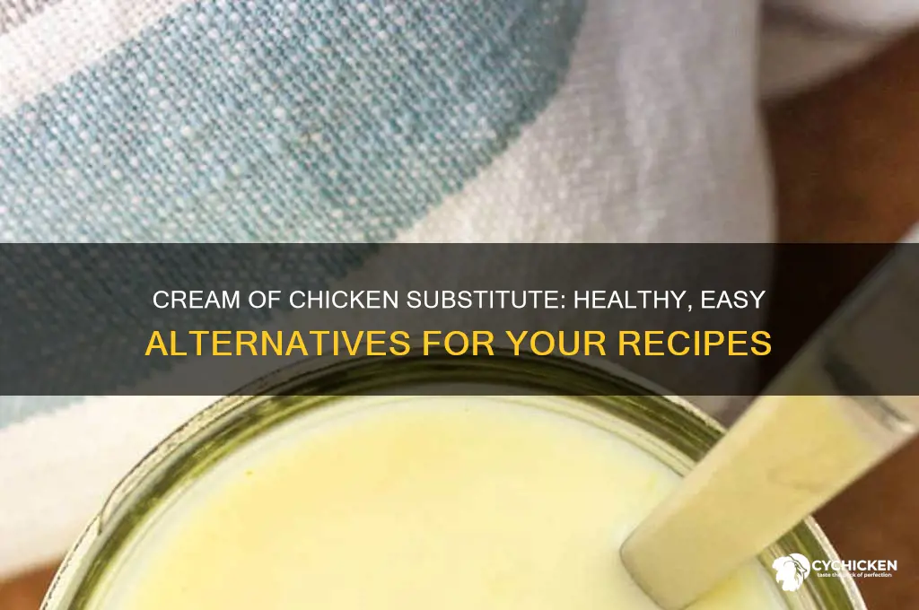 what is a cream of chicken substitute
