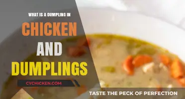 Understanding the Dumpling in Chicken and Dumplings: A Comfort Food Classic