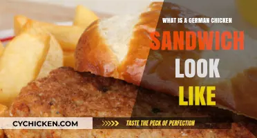 Discover the Authentic Look of a Traditional German Chicken Sandwich