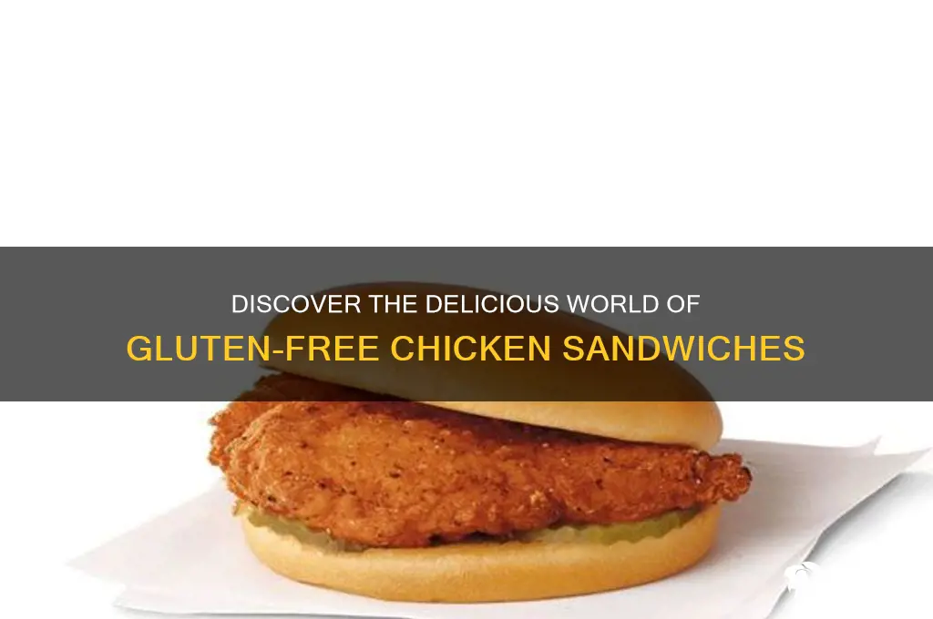 what is a gluten free chicken sandwich