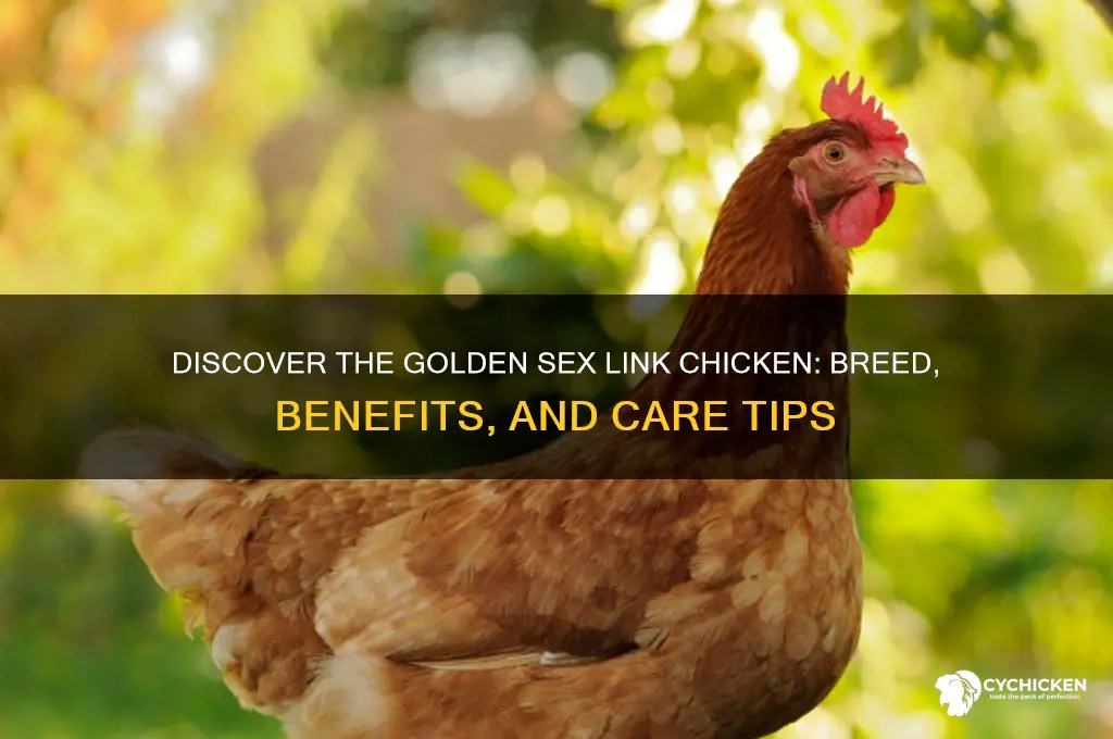 what is a golden sex link chicken