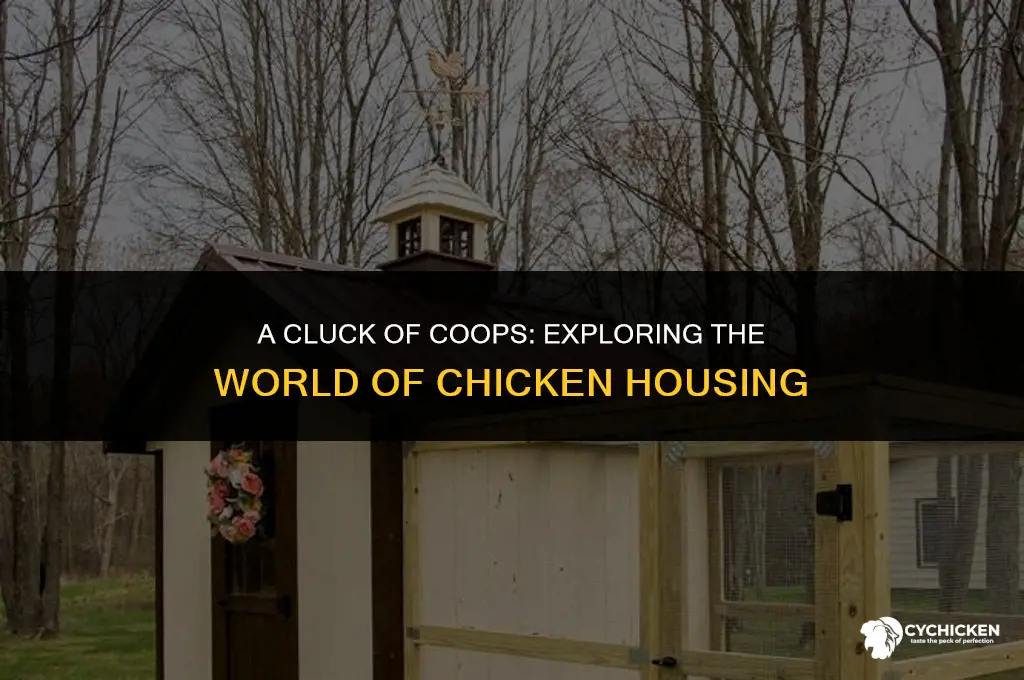 what is a group of chicken coops called