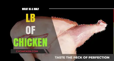 Understanding Half a Pound of Chicken: Portion Size and Cooking Tips