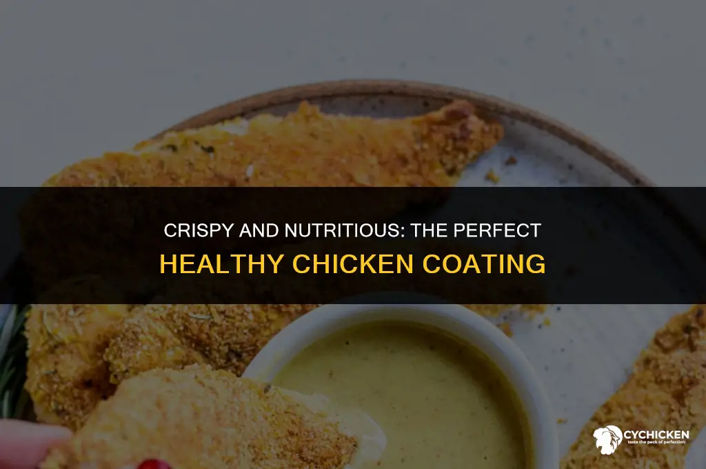 what is a healthy chicken coating