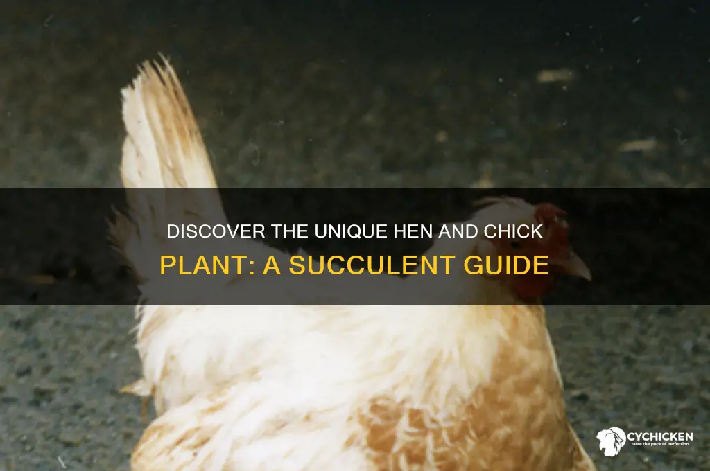 what is a hen and chick plant