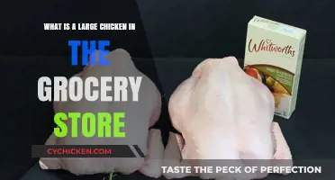 Big Birds: Large Chickens in Grocery Stores
