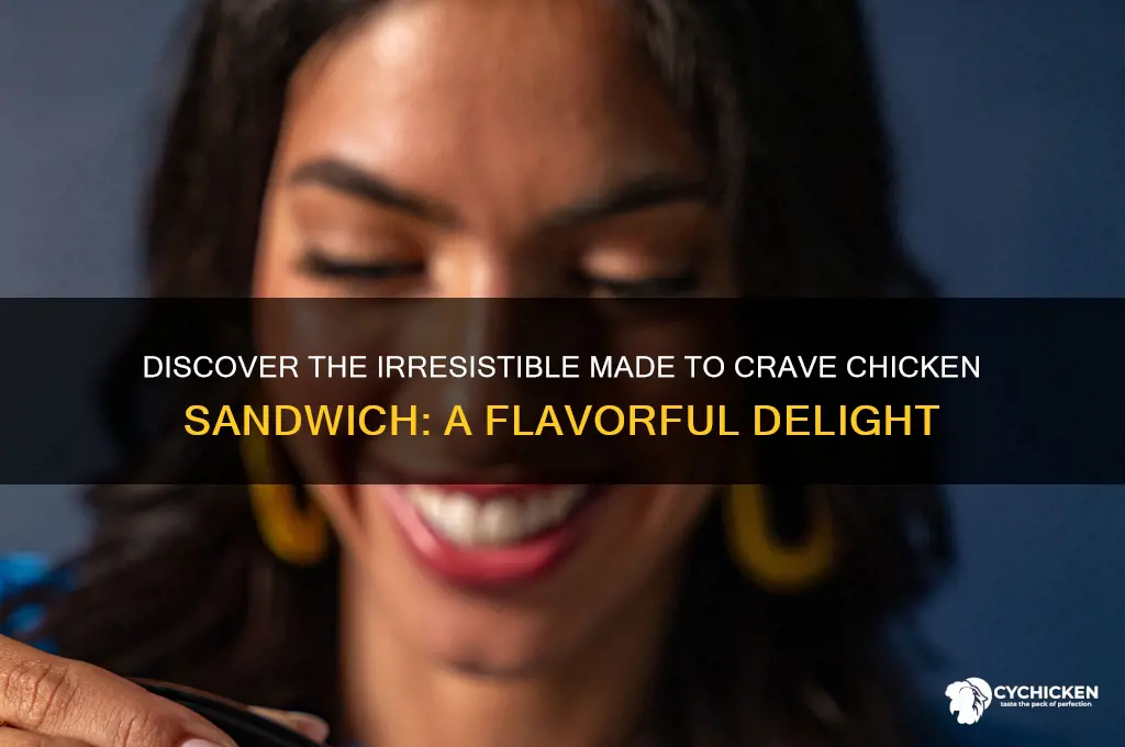 what is a made to crave chicken sandwich