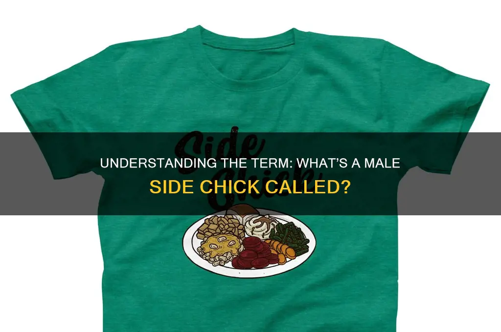 what is a male side chick called