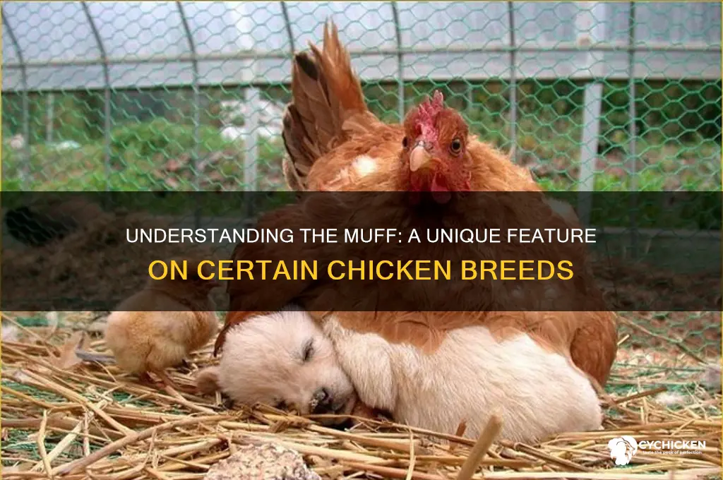what is a muff on a chicken