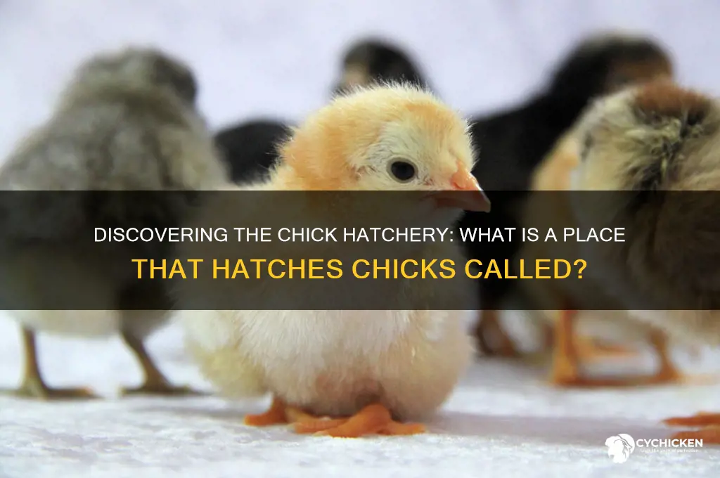 what is a place that hatches chicks called