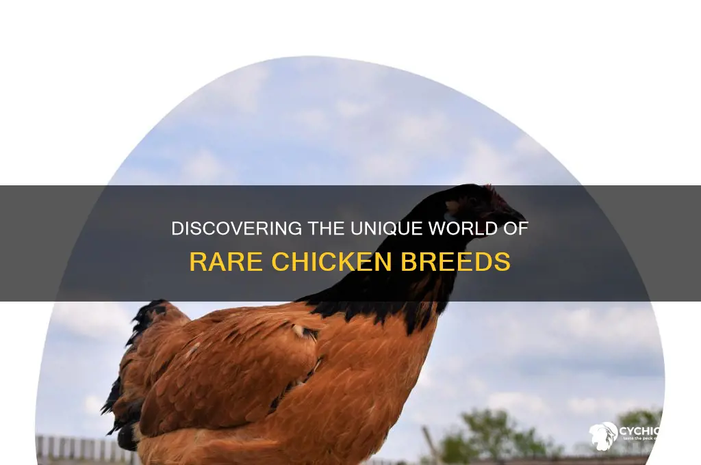 what is a rare breed of chicken