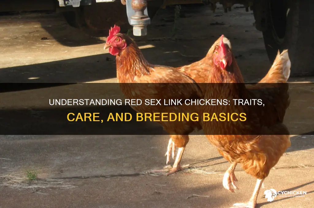 what is a red sex link chicken