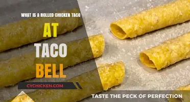 Tasty Rolled Chicken Tacos at Taco Bell
