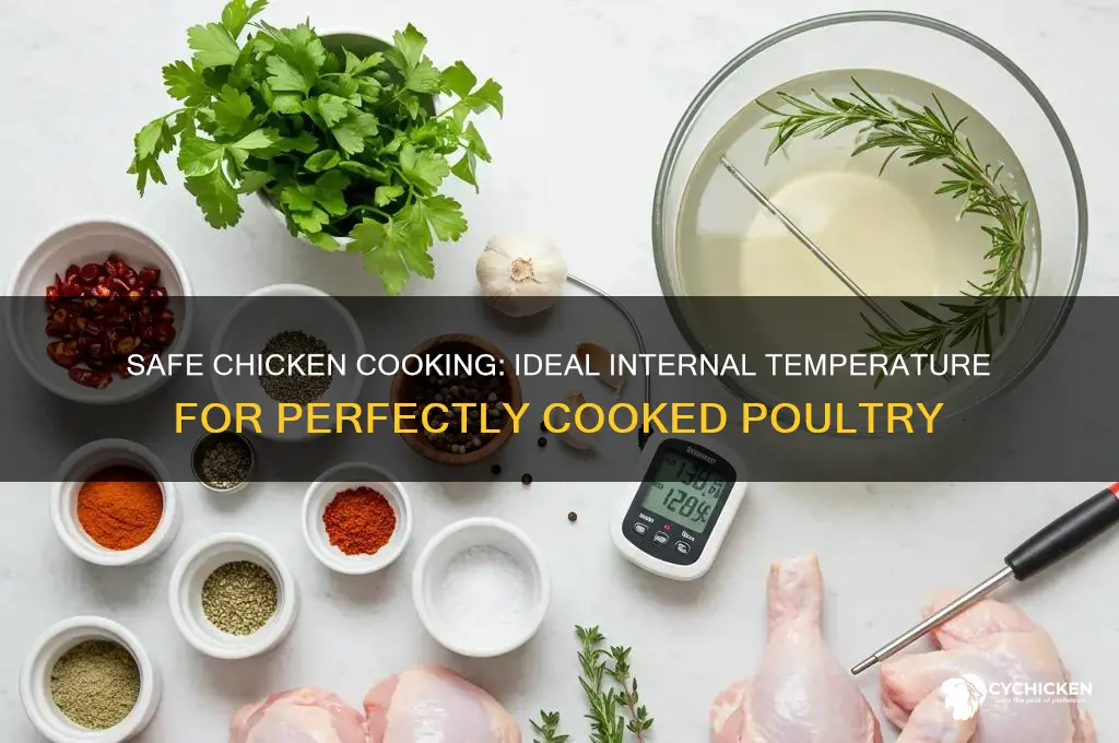 what is a safe inner temperature for chicken