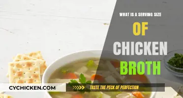 Understanding Serving Sizes: A Guide to Chicken Broth Portions