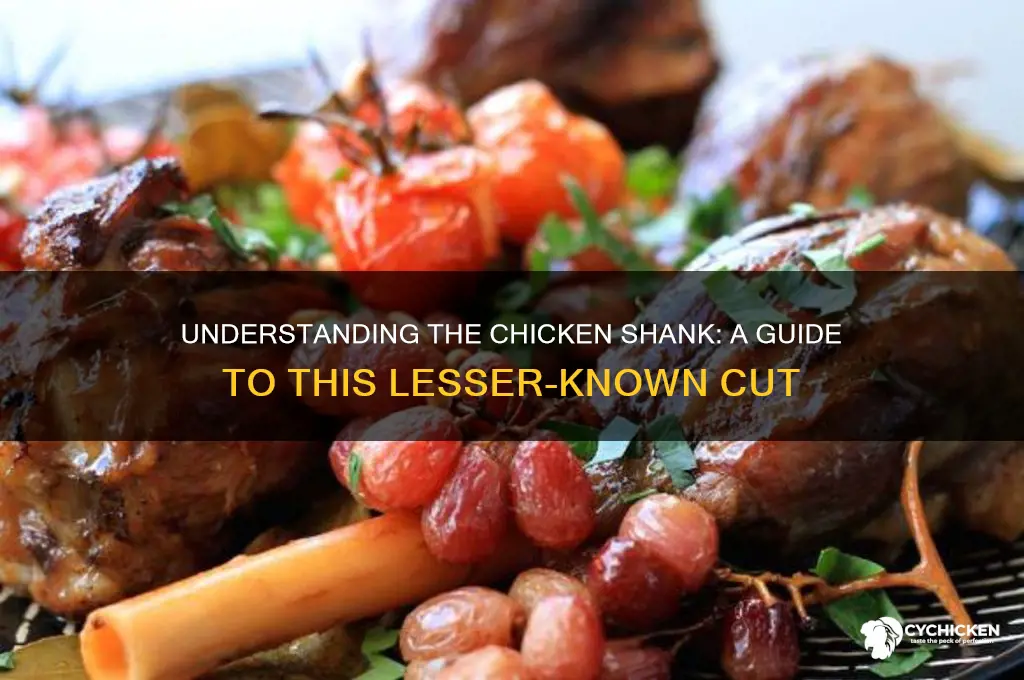 what is a shank on a chicken