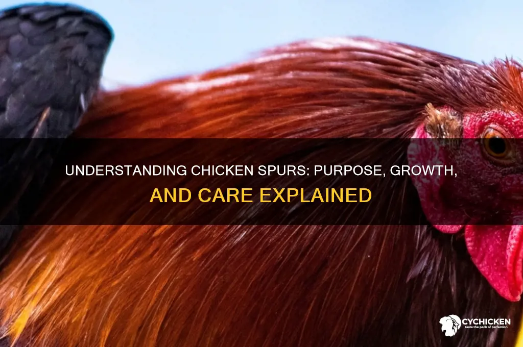 what is a spur on a chicken
