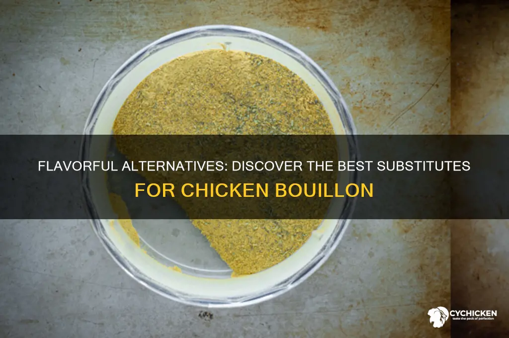 what is a substitute for chicken bouillon