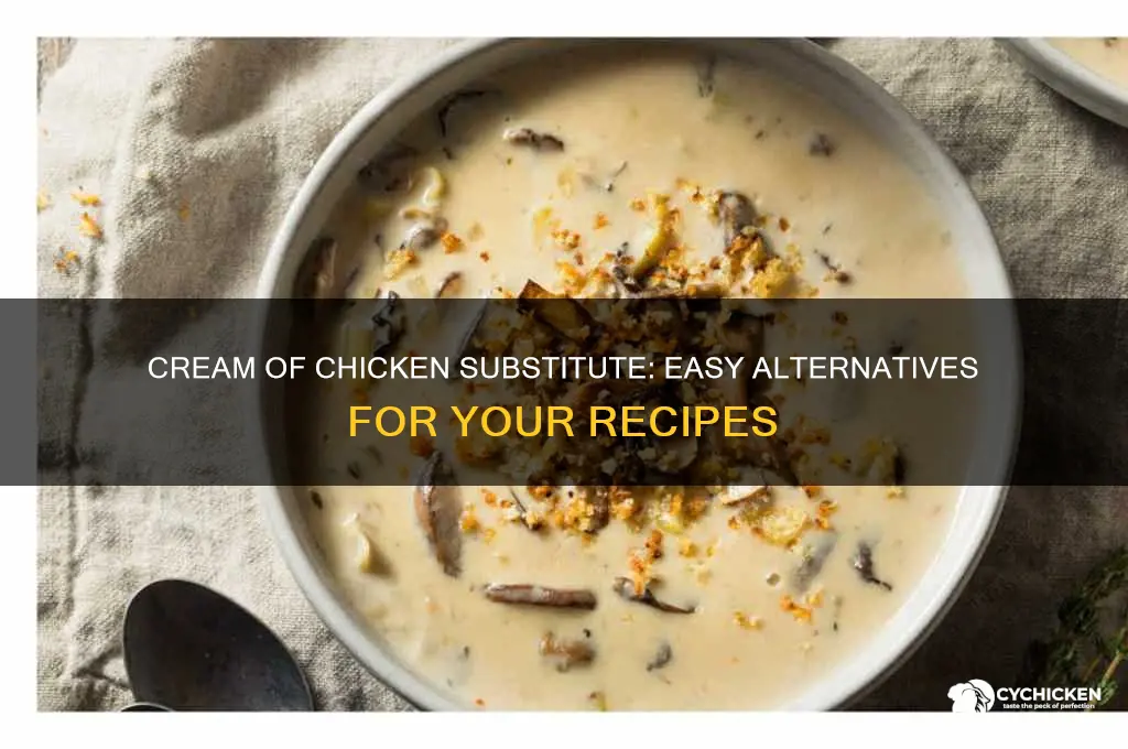 what is a substitute for cream of chicken