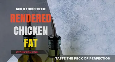 Healthy Alternatives to Rendered Chicken Fat for Flavorful Cooking