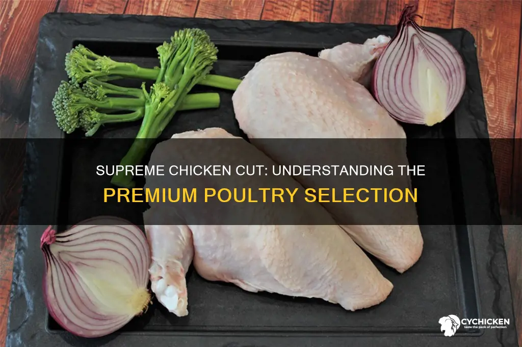 what is a supreme cut of chicken