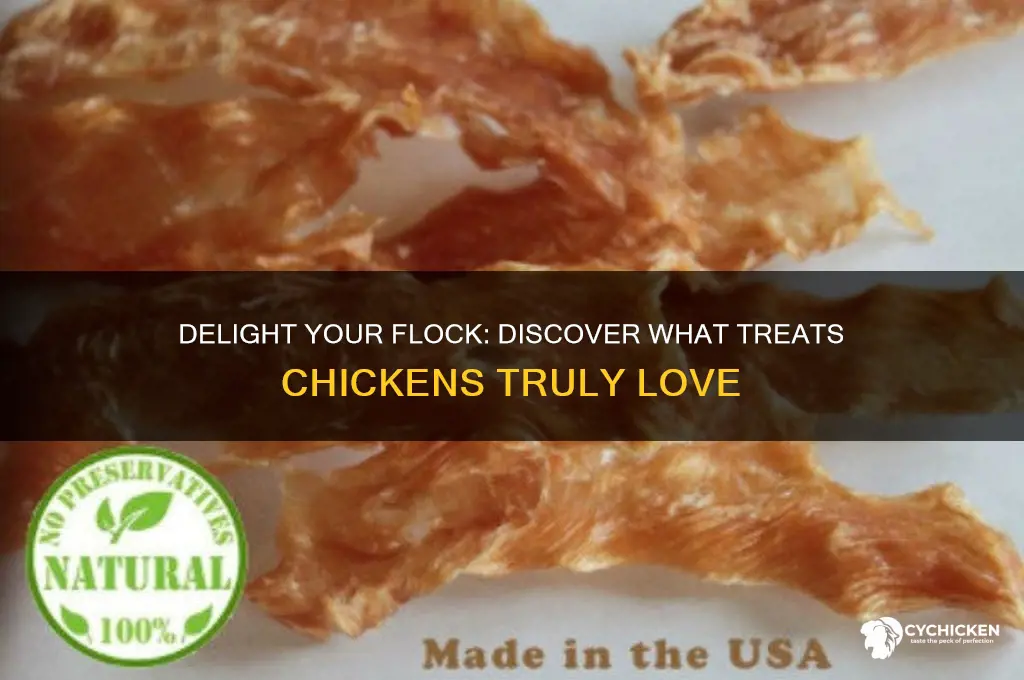 what is a treat for a chicken
