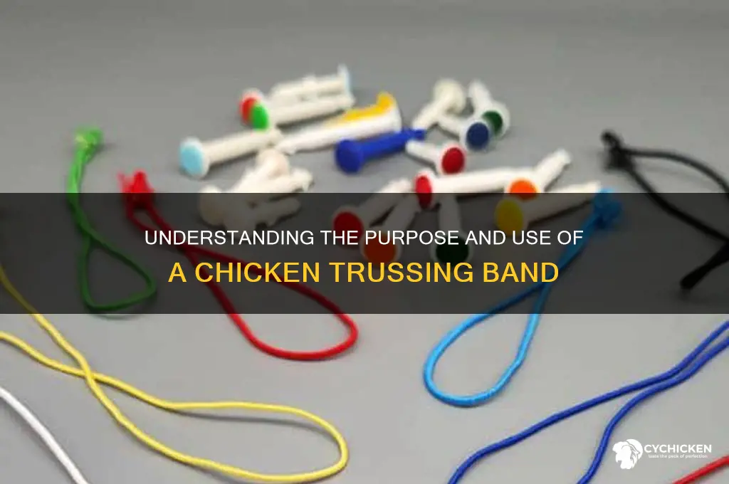 what is a trussing band on a chicken