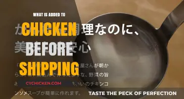 Unveiling the Secrets: What's Added to Chicken Before Shipping?