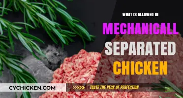 Mechanically Separated Chicken: Understanding What’s Allowed in Processing