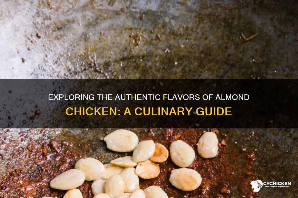 what is almond chicken suppose to taste like