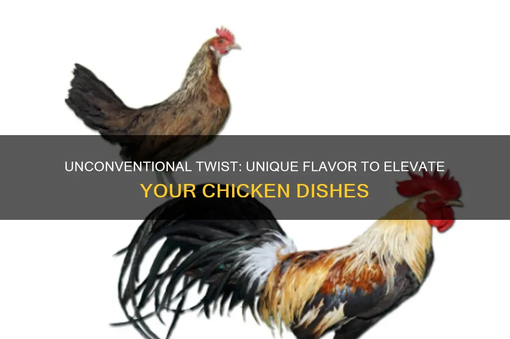 what is an unusual flavor to enhance chicken