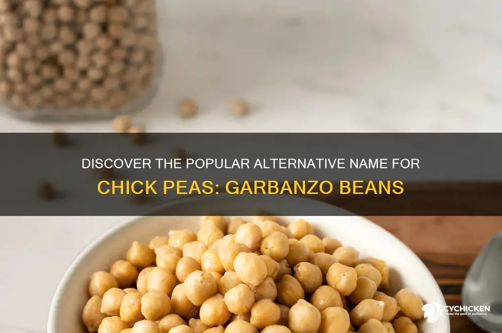 what is another common name for chick peas