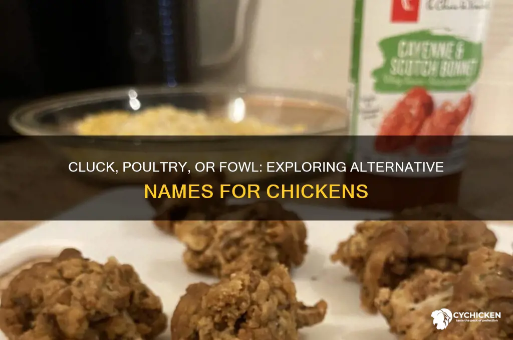 what is another name for a chicken