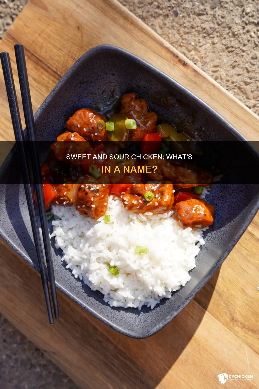 what is another name for sweet and sour chicken