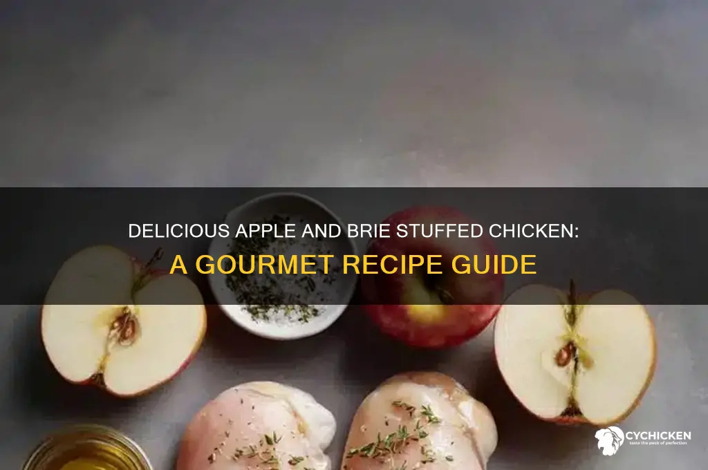 what is apple and brie stuffed chicken
