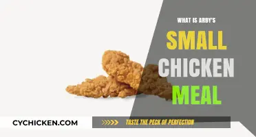 Arby's Small Chicken Meal: A Tasty, Affordable Option Explained