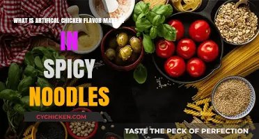 Artificial Chicken Flavor in Spicy Noodles: What's the Secret?