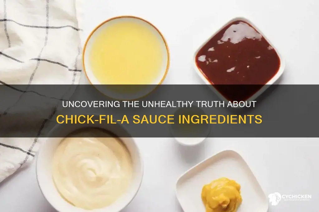 what is bad in chick fil a sauce