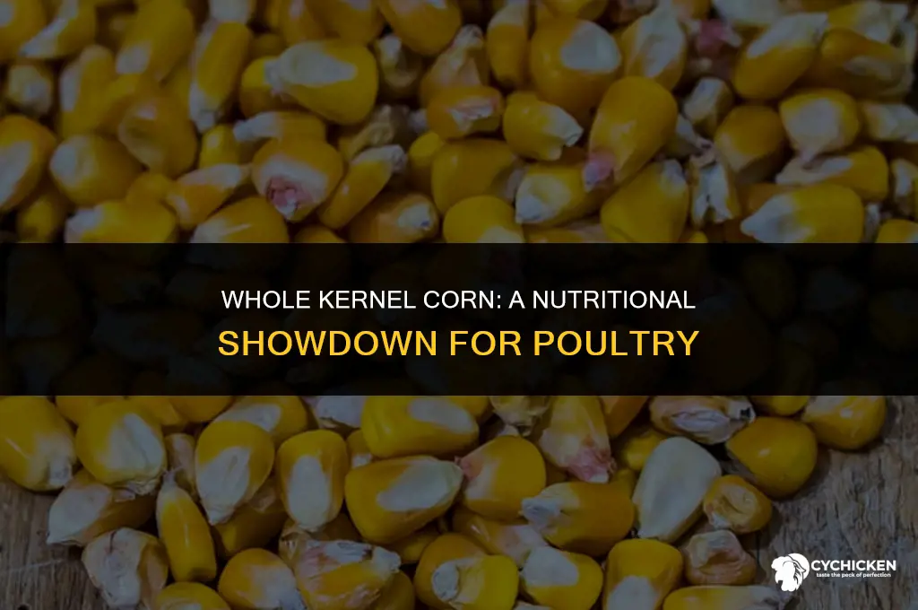 what is better for chicken and duck whole kernel