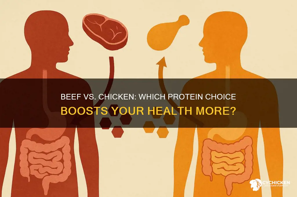 what is better for you beef or chicken