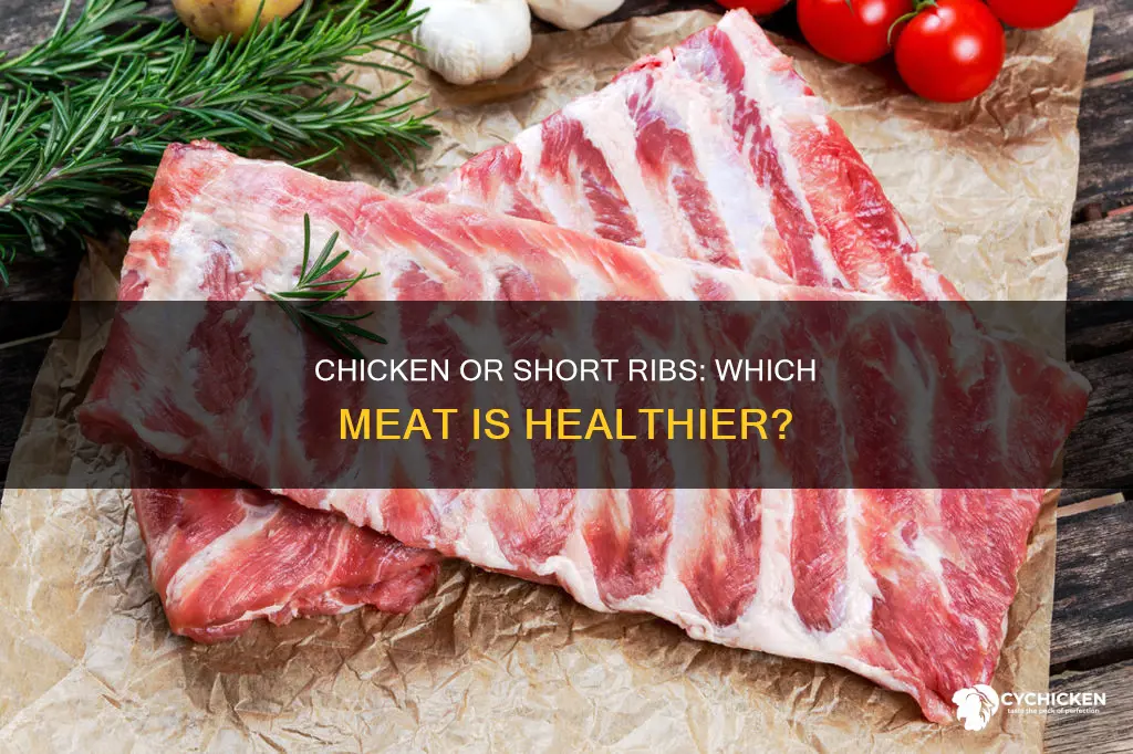 what is better for you chicken or short ribs