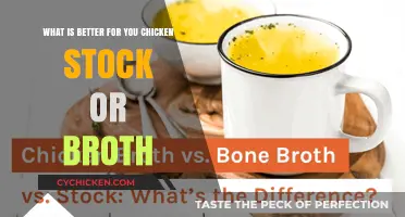 Nourishing Choices: Unraveling the Health Benefits of Chicken Stock vs. Broth